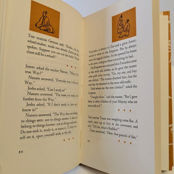 Zen Buddhism Vintage Decorative Book  Peter Pauper Press 1950s zen buddhist text - Picture 5 of 12